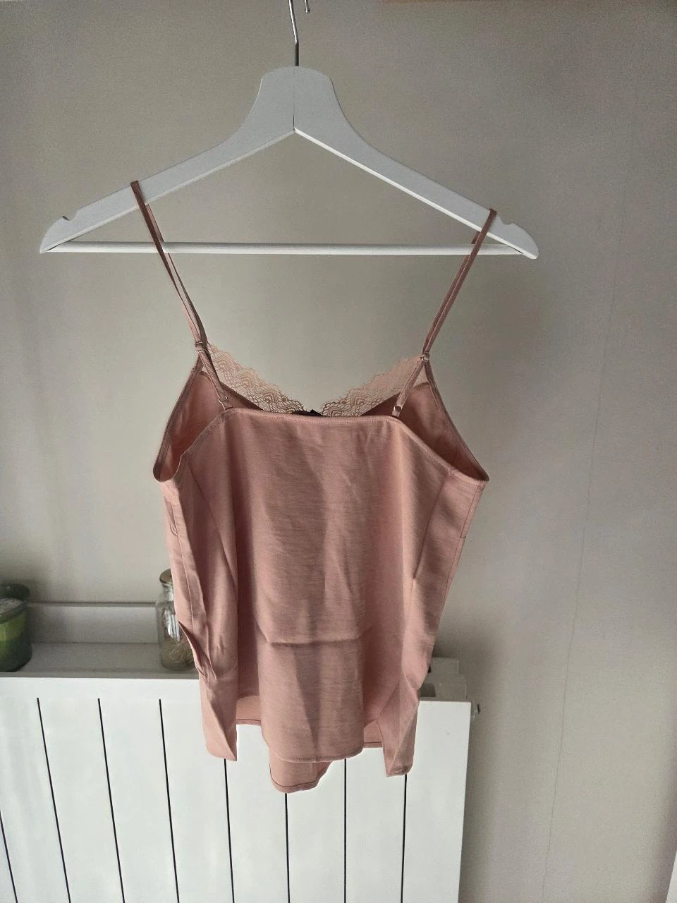 Top caraco de lencería / parte superior de pijama Etam – Vieux rose – XS – Nuevo – photo 5
